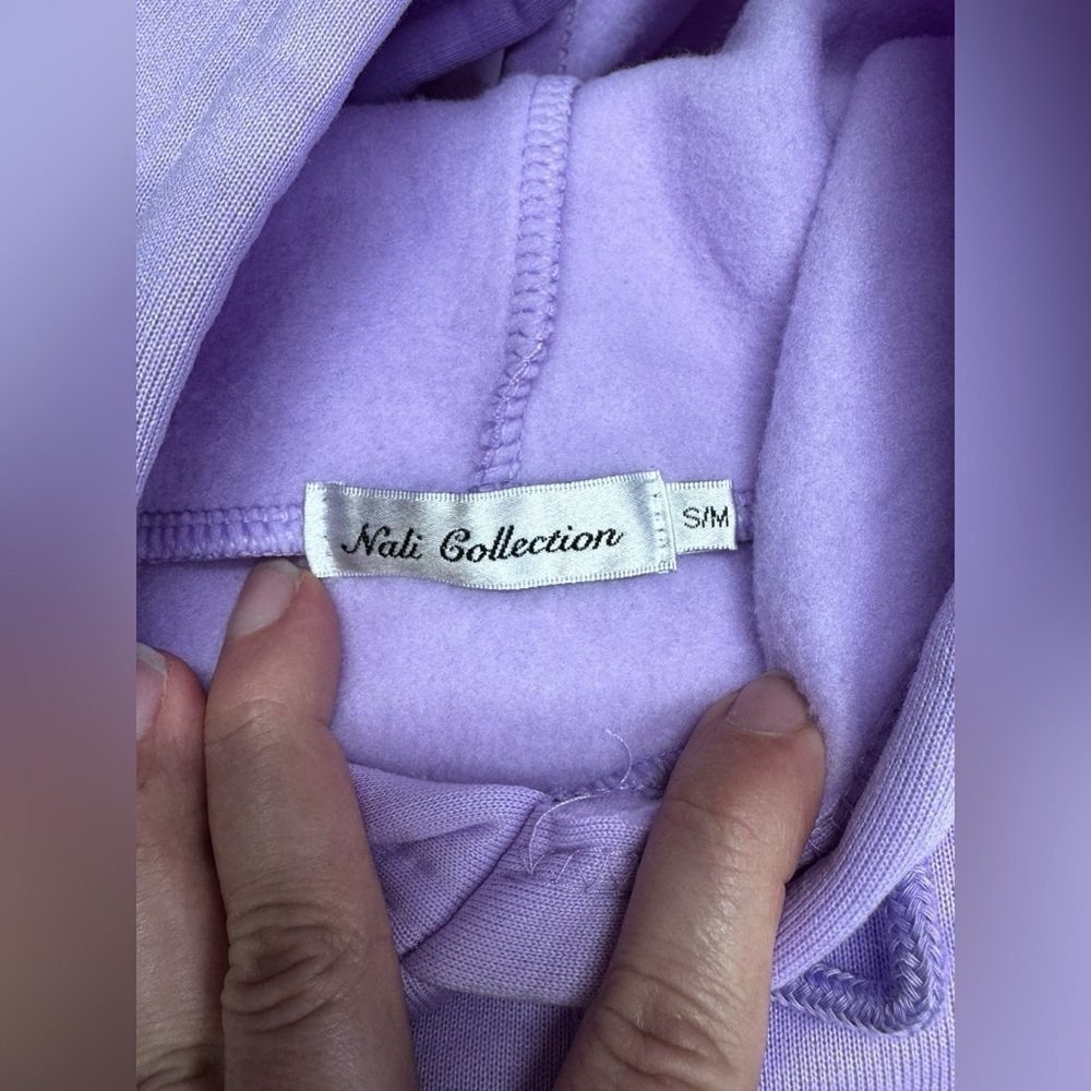 Nali Collection Lavender Hoodie - Picture 10 of 13